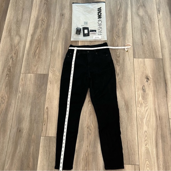 Fashion Nova Snatch Me Tight Booty Lifter Skinny Jeans - Black Size 9 - Picture 7 of 17